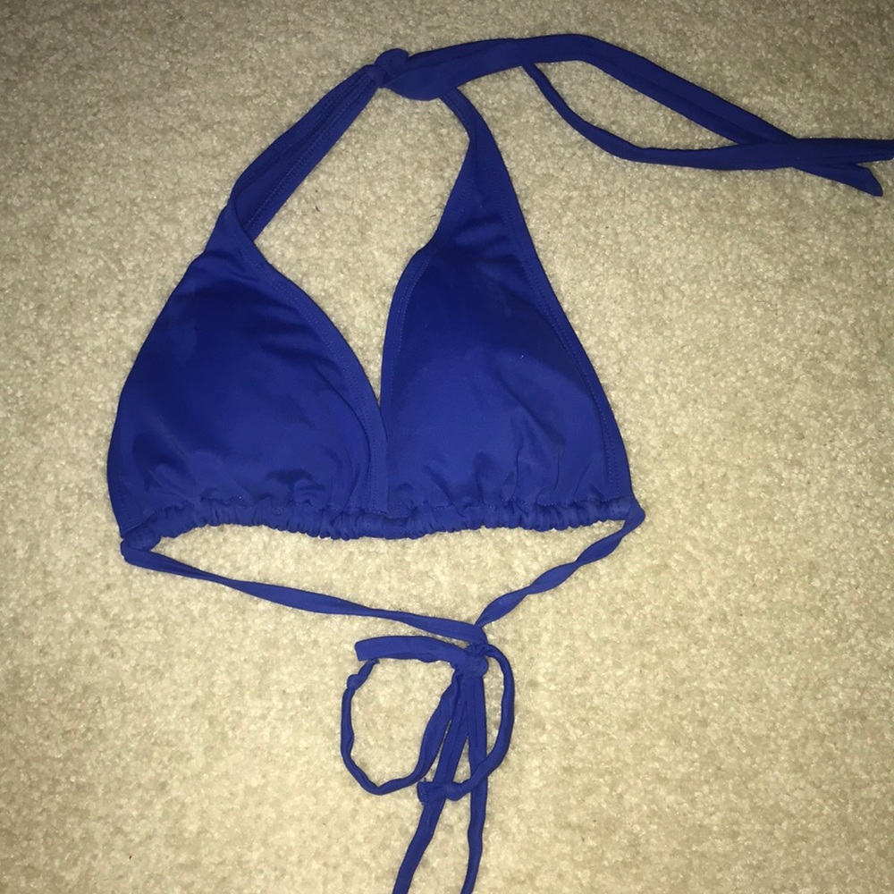 Blur halter swim suit top